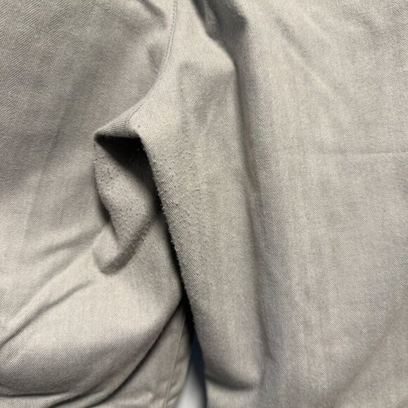 GAP Grey Pull on Ankle Pleated Trouser 10 - Picture 6 of 16